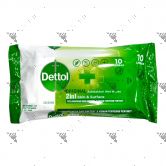 Dettol Antiseptic Wet Wipes 10S