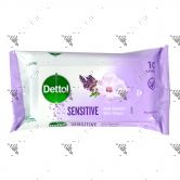 Dettol Antiseptic Wet Wipes 10s Sensitive