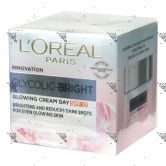 L'Oreal Glycolic-Bright Glowing Day Cream SPF17 50ml