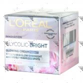 L'Oreal Glycolic-Bright Glowing Night Cream 15ml
