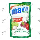 Mama Lemon Dishwashing 680ml Refill Total Clean Lime