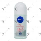 Nivea Roll-On Deodorant 50ml Dry Comfort Plus