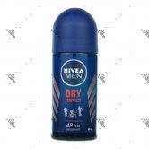 Nivea Men Roll-On Deodorant 50ml Men Dry Impact Plus 