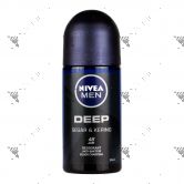 Nivea Deodorant Roll On 50ml Men Segar & Kering