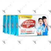 Lifebuoy Anti Bacterial Soap 4x110g Cool Fresh
