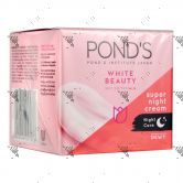 Pond's White Beauty Skin Perfecting Super Night Cream 50g Dewy