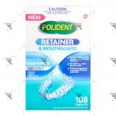 Polident Denture Retainer & Mouthguard Cleanser 108s Clean & Fresh