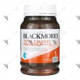 BlackMores Total Calcium Magnesium + D3 200 Tablets