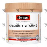 Swisse Ultiboost Calcium + Vitamin D 150 Tablets