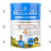 Bellamy's Organic 900g Junior Milk Drink 4 Australian