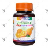 Holistic Way Low Acid Vitamin-C 500mg Chewable 50s