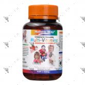 Holistic Way Kids Multi-Vitamin & Mineral 60s