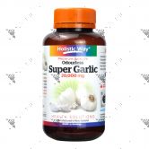 Holistic Way Odourless Super Garlic 20000mg 60s