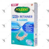 Polident Denture Pro Retainer & Guard Cleanser 36s Clear & Fresh