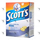 Scott's Pure Cod Liver Oil 500 Capsules