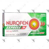 Nurofen Express Tablets 12x342mg