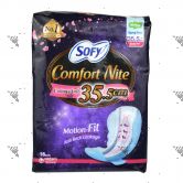 Sofy Comfort Nite Slim Wing 35.5cm 16s