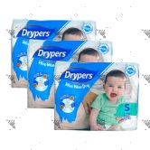 Drypers Wee Wee Dry S 82s (1Carton=3pack)